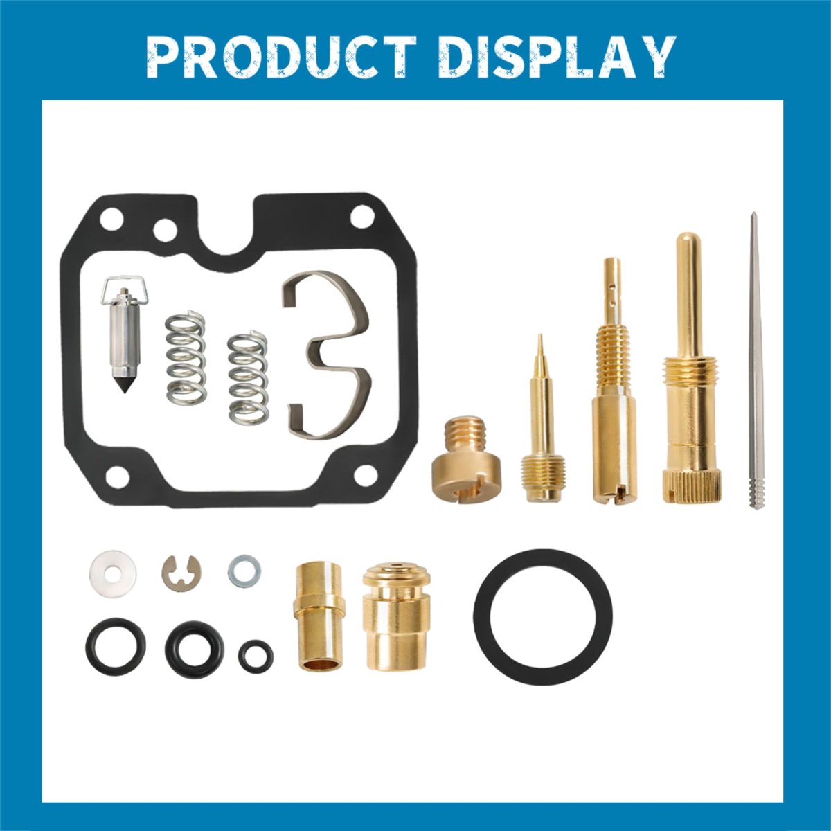 Carburetor Repair Kit Replacement For Kawasaki Bayou220 Klf220 Carb 1988 2002 Models