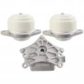 Carbhub 2042402017 Engine Motor Mount Kit Fit For Mercedes-benz C300 C350 Glk350 Awd Replace A2042402017 2212400518 2042400618