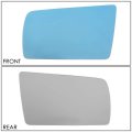 Driver Left Side Door Rear View Glass Lens Replacement Compatible With 97-00 Mercedes C230 S500 S600 E320 E300 S320