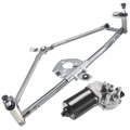 A-premium Front Windshield Wiper Motor And Linkage Assembly Compatible With Volkswagen Vehicles For Jetta 2002-2005 Golf