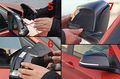 1 Direct Replacement Real Carbon Fiber Mirror Covers Cap For 2013-2015 Bmw E84 F20 F22 F30 F32 F33