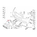 Car Bumper Face Bar Grilles Lower Center Grille 51118047365 Front Mesh Ventilation Grill For 3 Series E90 E91 2009 To 2012