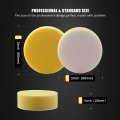 Polishing Pad Zfe 50pcs 3 Inch 80 Mm Sponge Buffings Foam Pad Kit For Car Sanding And Waxing