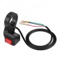 Suuonee Handlebar Switch 22mm 7 8in Electric 3 Speed Module Shift Black For Motorcycle Electronic Bike Scooter