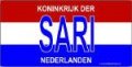 Netherlands Look Alike Bicycle Plate All Wording Is Free 