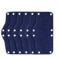 Ipxead 6pcs Hard Hat Sweatband Cotton Liner Reusable Hardhat Sweatbands Blue 