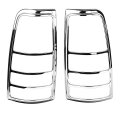Razer Auto Chrome Tail Light Bezel Trim For 1999 To 2002 Chevy Silverado Or Gmc Sierra 