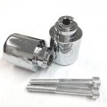 Smt-chromed Rr Logo Bar Ends Compatible With Super Blackbird Cbr1100xx 1000 2004-2008 600rr 2003-2013 Cbr 600 F1 F2 F3 F4 F4i