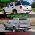 Usr 95-04 Blazer Tail Light A Rear Halogen Lamps Set Left Right For 1995-2004 Chevrolet S-10 Suv Chevy All Models Gmc Jimmy