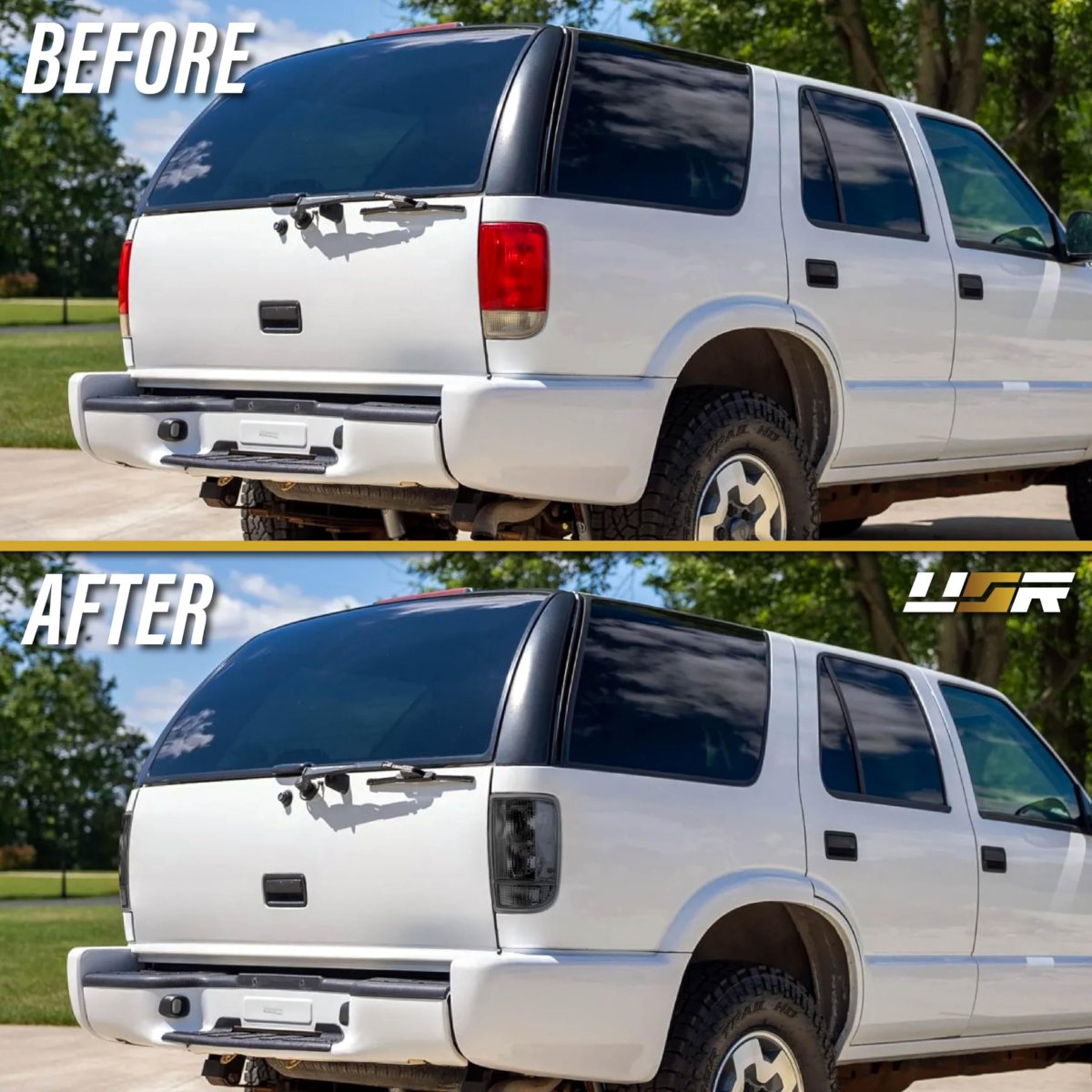 Usr 95-04 Blazer Tail Light A Rear Halogen Lamps Set Left Right For 1995-2004 Chevrolet S-10 Suv Chevy All Models Gmc Jimmy