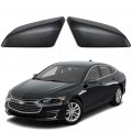 Dimeani Fit For Chevrolet Malibu Side Mirror Cover 2016 2017 2018 2019 2020 2021 2022 2023 Chevy Passenger Driver Matte Black 