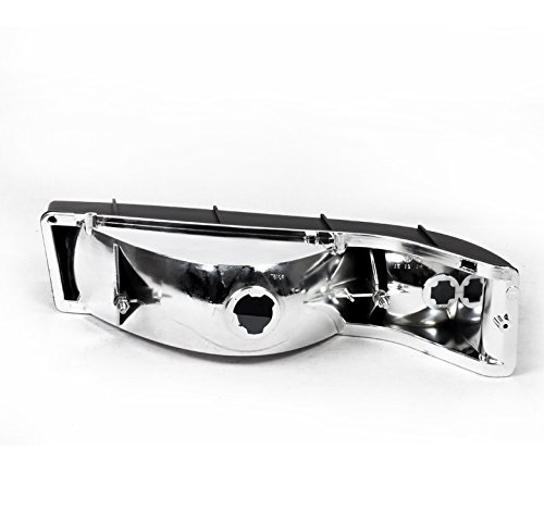Amber Smoke Lens Headlights W Bumper Corner Lights For 92-96 Ford Bronco F-150 F-250