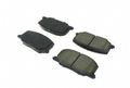 102 03560 C-tek Standard Metallic Brake Pad For Rear Position Synthetic Fiber Construction Shorter Stopping Distance And 