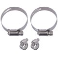 2087 Radiator And Hose Clamp For Chevy Tracker 1999 2004 Suzuki Grand Vitara Pontiac Sunrunner Aluminum Car Cooling System