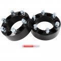 6x5 Wheel Spacers 2 In Thickness 108mm Bore Mx1 5 Studs 6 Lug 2 Piece Set For Chevy Colorado Gmc Canyon Ford Ranger Hummer H3 