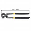 Uxcell End Cutting Pliers 8 Inch Precision Nippers Dipped Plastic Handgrip Wire Cutter