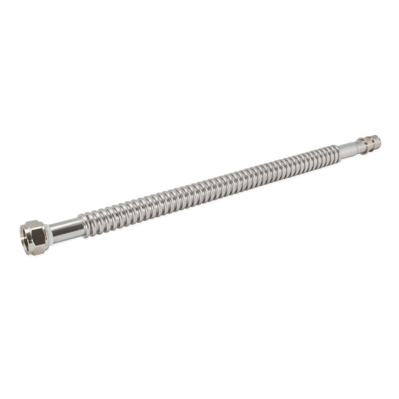 Corrugated Stainless Steel Water Heater Connector 3 4 In Fip X Expansion Pex Connection 18 Length 438318 Silver