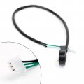 Minho Kickstand Switch Sensor Side Stand Safety 3-pin Female Fit For Chinese Scooter Gy6 50-150cc Taotao Jonway Benteng Parts
