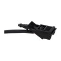 Windshield Washer Nozzles For Volkswagen Touareg 2004 2010 Driver And Passenger Side Black Plastic Replacement 6e0955986b 