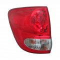 Toyota Sequoia Tail Light 2005 2006 2007 Driver Side Outer Halogen Red Clear Lens Plastic Replacement For To2804101 And 