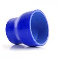 Generic 2 3 4 To 8 Straight Reducer Silicone Turbo Hose Coupler 60mm 70mm Blue 
