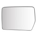 Driver Side Heated Towing Mirror Glass Fit Ford For F-150 2004-2014 Rear View W Backing Holder 