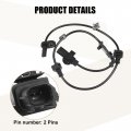 Uxcell 2pcs Front Left Right Abs Sensor Wheel Speed For Honda Insight019-20 1 5l Electric Gas 2 0l Gas Civic 2016-2020 1 2