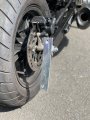 Eaccessories Ea Side License Plate Relocation Holder Bracket For Honda Grom 125 2013-2025 Shock Bolt Spool Tag Mount 