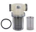 Hypro 3350-0058p Nylon Line Strainer With 1700-0057 Buna O-ring And 3800-0042 Screen 80 On 20 Mesh Bundle 3 Items 