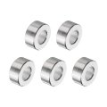 5pcs Aluminum Spacer 1 2 Od X 4 Id Length Screw Standoff Bushing Plain Finish Unthreaded Round Metal For Screws Bolts And Rods 