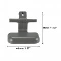 X Autohaux Lower Center Console Armrest Latch Clip For Hyundai Sonata 2009-2010 84662-3k000u7 Grey