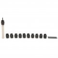Yuecoom Spot Weld Cutter Set 13pcs Rotary 3 8in Drill Bits Metal Hole Remover Power Tool For Welding