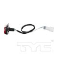 Rear Side Marker Light Assembly For Toyota Pickup 1982 1983 Passenger Red Lens Halogen Fits To2861105 And 81750-39105 