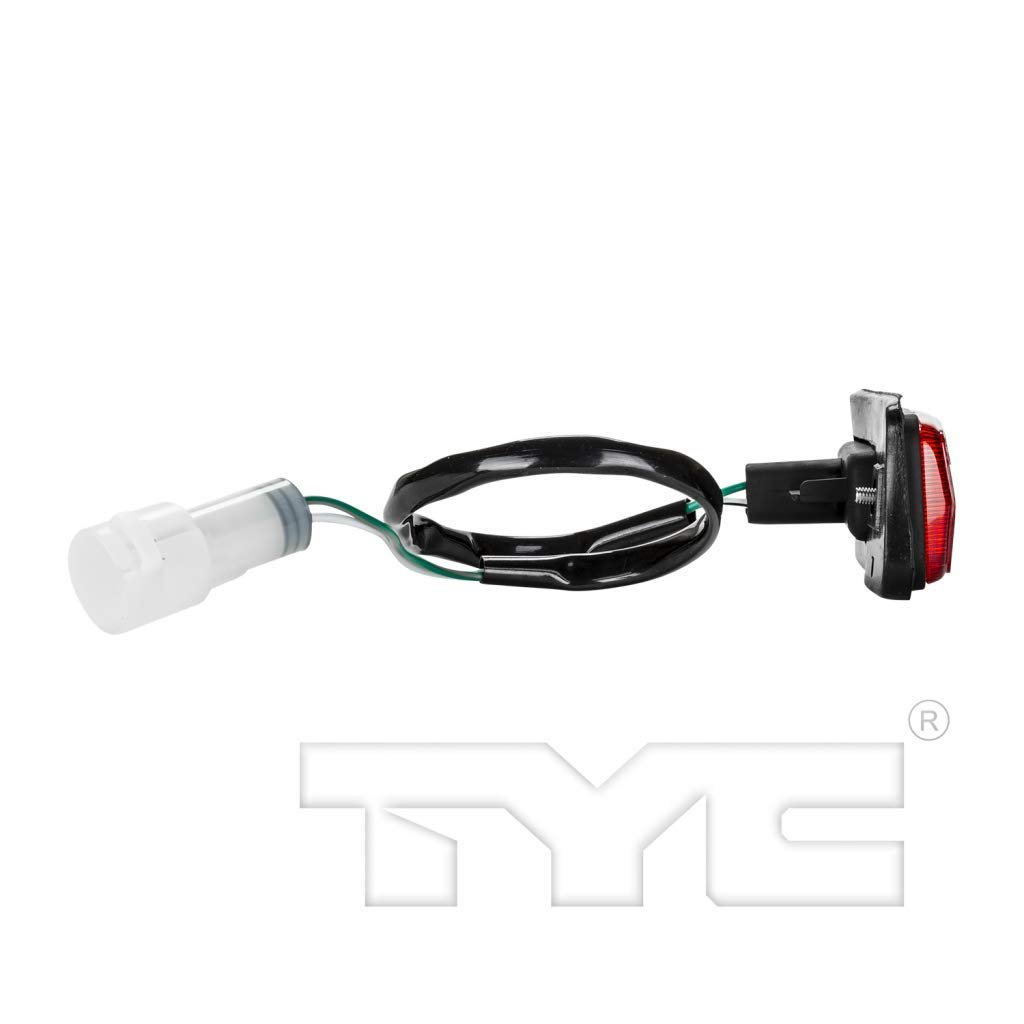 Rear Side Marker Light Assembly For Toyota Pickup 1982 1983 Passenger Red Lens Halogen Fits To2861105 And 81750-39105