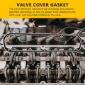 Usonline911 2pcs Valve Cover Gaskets Rubber With Steel Core 318 340 360 For Small Block Mopar