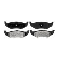 Rear Disc Brake Pads For Chrysler New Yorker 1995 1996 Silver Series Semi Metallic Olx-acd14d782mh-cl360a52 Standard Style 