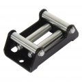 Ocpty Heavy Duty 4-1 Winch Roller Fairlead 4 Way Cable Guide Universal 4pcs