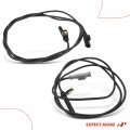 A-premium Abs Wheel Speed Sensor Compatible With Freightliner Mercedes-benz Models Sprinter 3500 2010-2018 Rear Driver And