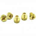 Tc-motor M5 X 0 75mm Large Round Carb Main Jets Jet For Mikuni Carburetor 130 135 140 145 150 Pit Dirt Bike Atv Replaces Part