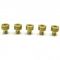 Tc-motor M5 X 0 75mm Large Round Carb Main Jets Jet For Mikuni Carburetor 130 135 140 145 150 Pit Dirt Bike Atv Replaces Part
