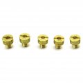 Tc-motor M5 X 0 75mm Large Round Carb Main Jets Jet For Mikuni Carburetor 130 135 140 145 150 Pit Dirt Bike Atv Replaces Part