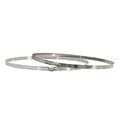 Vivosun Stainless Steel Duct Clamps 12 Inch Pack Of 2 