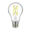 Satco 5 Pack With 4 Bulbs 20 S12437 10 Watt A19 Led 75 Replacement Clear Medium Base 3000k 120 Volt Ideal For Indoor Lighting 