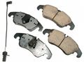 Eur1322 Front Ceramic Brake Pad Kit Grey For Passenger Cars 
