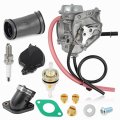 Moto1988 Carburetor Intake Manifold For Arctic Cat 250 2002-2005 300 2001-2005 Carb 0470-448 0470-387