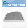 W10120998 Dryer Lint Screen Replacement For Kenmore Sears 110 82824101 Filter Catcher