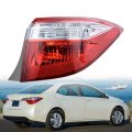 Compatible With 14-16 Toyota Corolla Tail Light Assembly Replacement Brake Stop Lamp Lens Housing- Left Right
