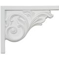 Bremen Acanthus Right Stair Bracket Sb08x05br-r 8 75 In W X 7 625 H 0 D Primed Polyurethane Wall Mount Corbel 