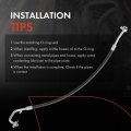 A-premium A C Discharge Line Hose Assembly Compatible With Dodge Ram 1500 Ram 2500 3500 2003-2004 5 7l Compressor To Condenser