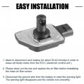 Uxcell Car Mass Air Flow Sensor Meter Replacement For Buick Regal 1996-1998 Riviera No 24505519 19112538 88961008 Afh50m04
